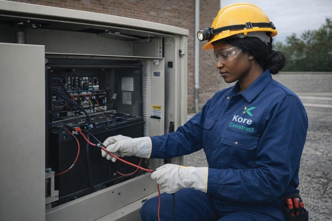 Backup power system installation for a Gauteng commercial property