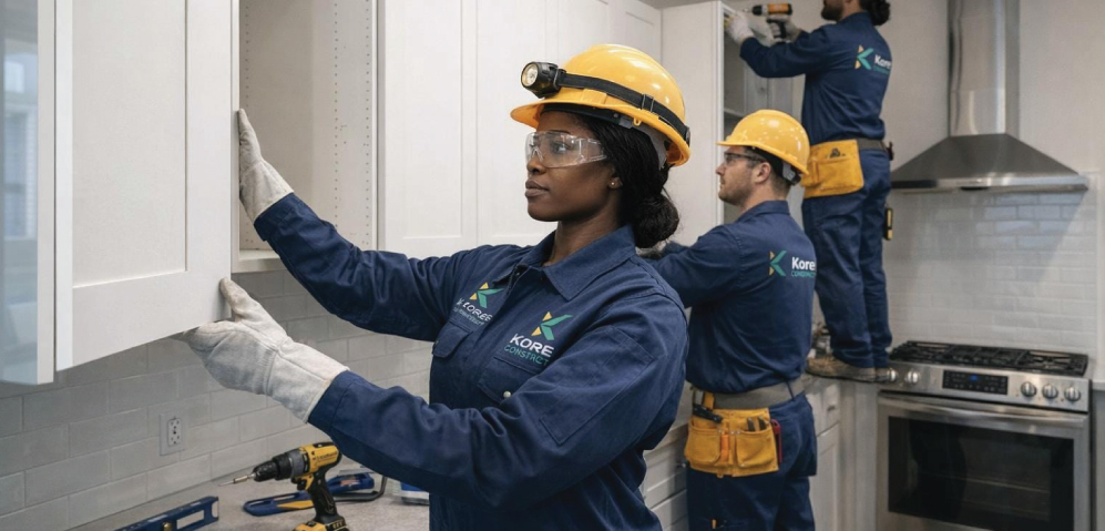 Residential kitchen remodelling with efficient plumbing planning