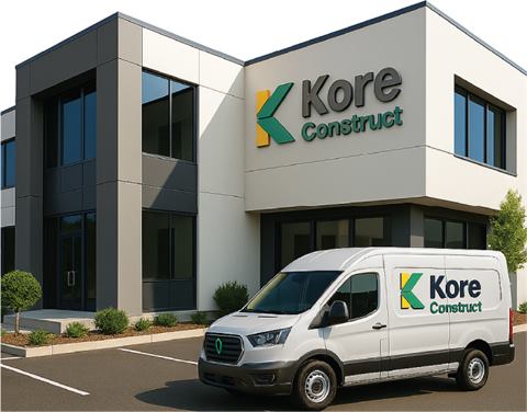 Terms and Conditions page for the Kore Construct website